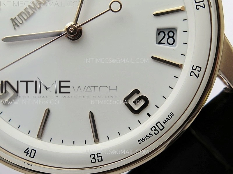 Code 11.59 RG 15210 APSF 1:1 Best Edition White Dial on Brown Leather Strap SA4302 Super Clone